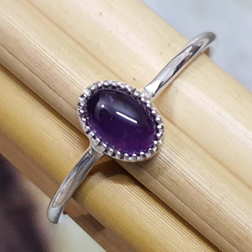 purple amethyst ring 