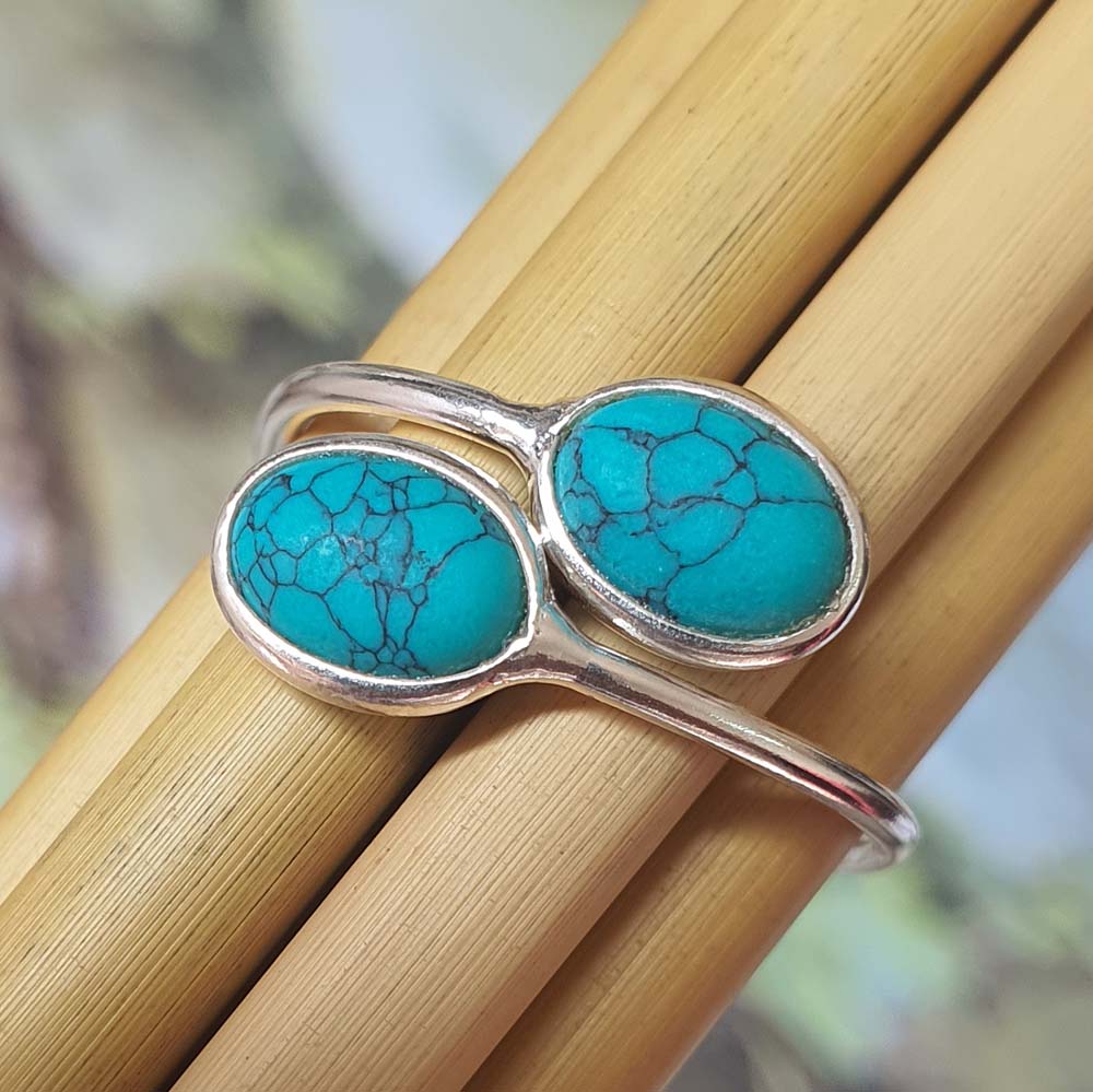 oval turquoise ring