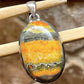 bumble bee jasper pendant