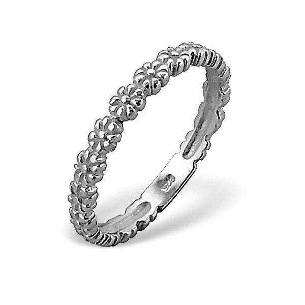 daisy silver ring