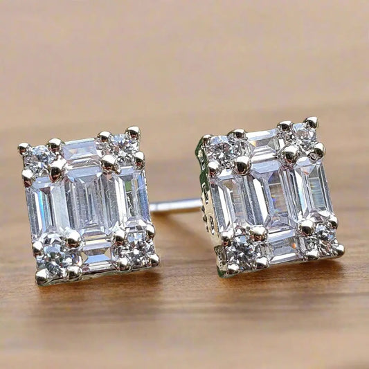 CZ Stud Earrings