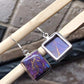 purple copper turquoise jewely
