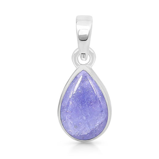 Teardrop Tanzanite pendant 