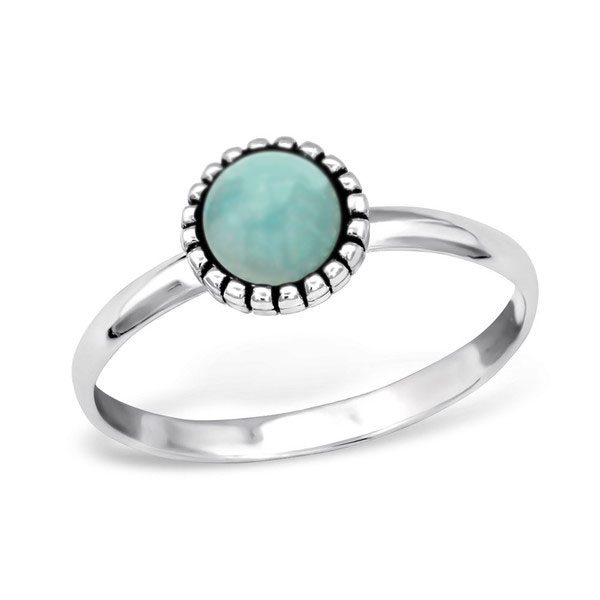 stackable amazonite ring