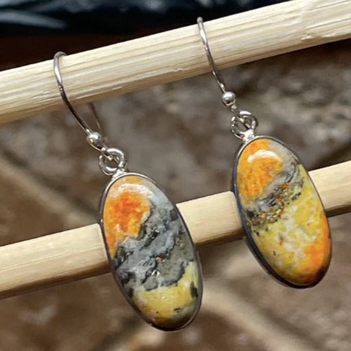 Yellow Stone Dangle Earrings