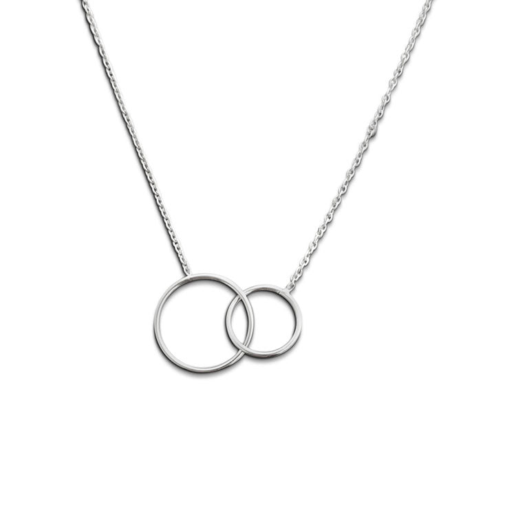 Sterling Silver Circle Necklace