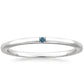 Blue Topaz Gemstone Ring
