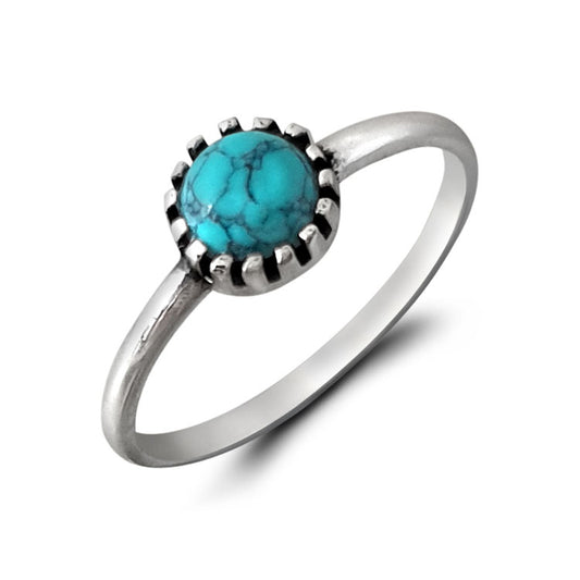 handmade turquoise ring