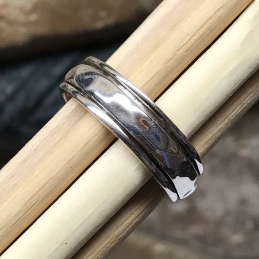 spinner silver ring