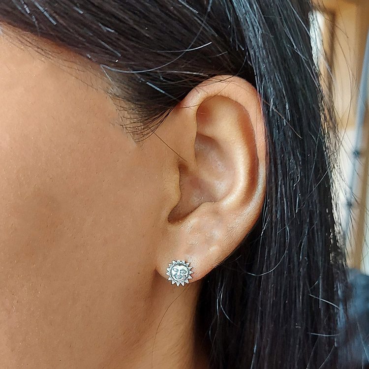 sun earrings jewelry